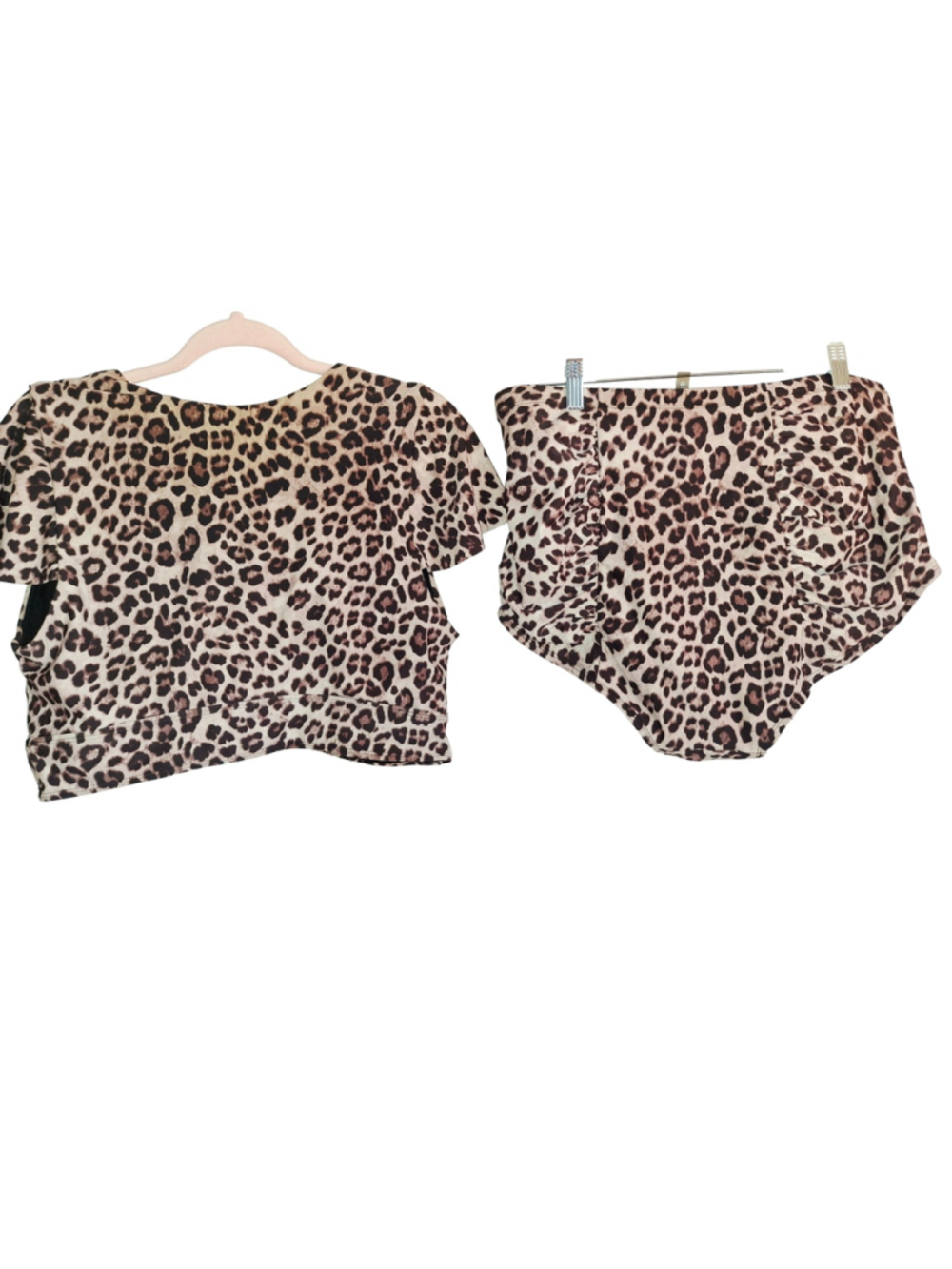 Torrid Plus Size 2X Leopard Print Bikini Swimsuit Set beachwear resortcore - Picture 5 of 8